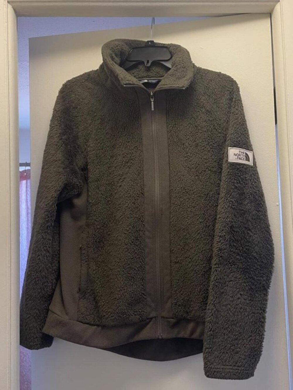 North Face Women's Camo Green Jacket